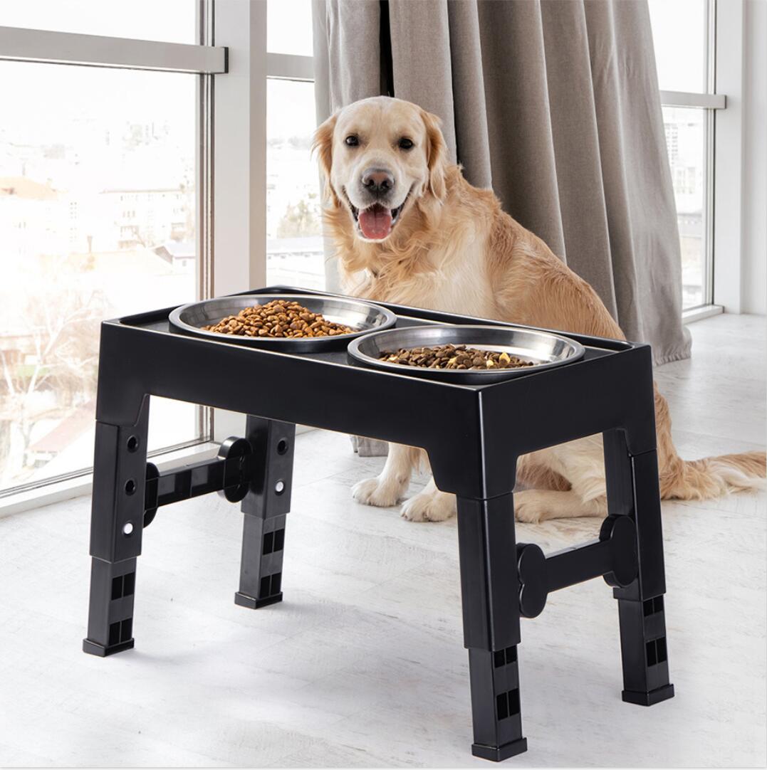 Elevate Your Pet's Dining Experience with the Pet Elevated Anti-Tumble Feeding Bowl Stand